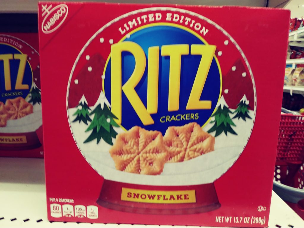 Ritz Snowflake crackers