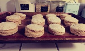 homemmade vegan buttermilk biscuits