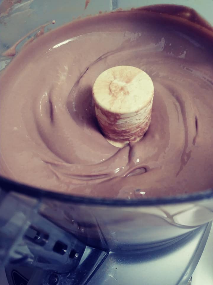 mousse in food processor