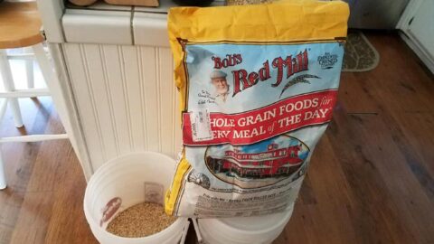 25 lb. bag of Bobs Red Mill Oats