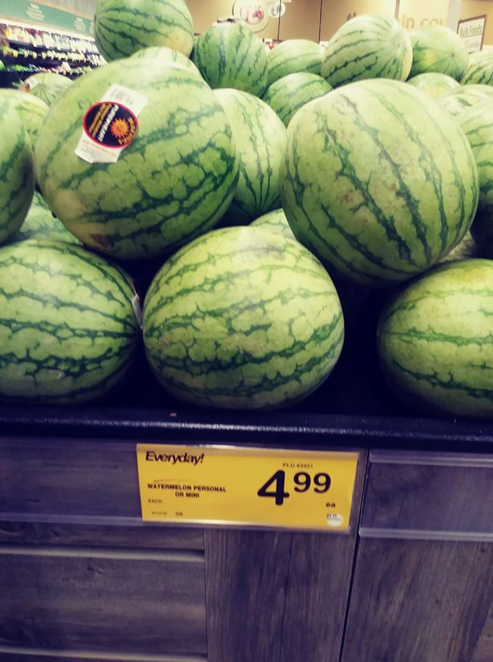 personal size watermelons 