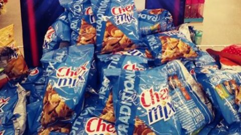 Bags of Traditional Chex Mix
