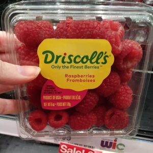 Driscoll's raspberries 6 oz
