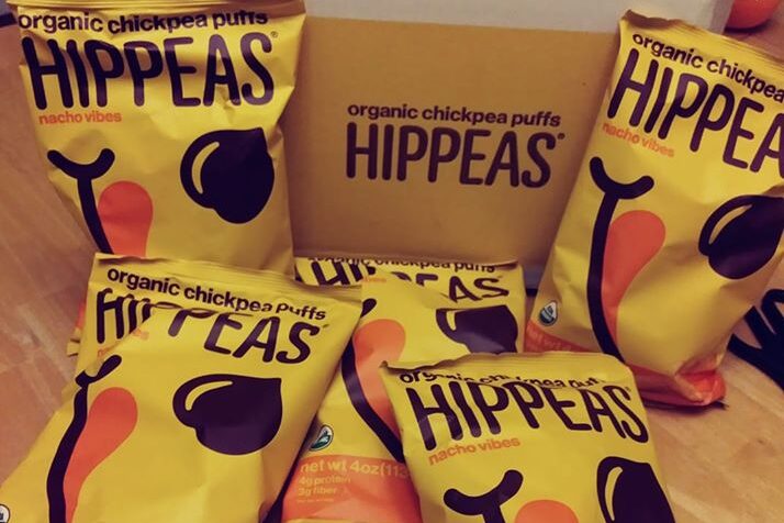 Hippeas packs and box