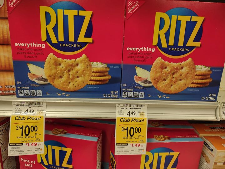 Ritz Everything Crackers