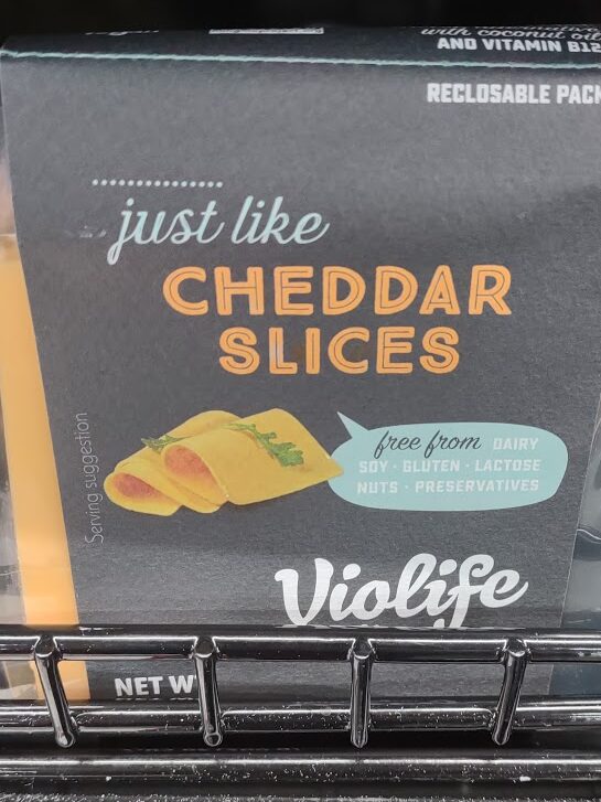 Violife Cheddar Slices