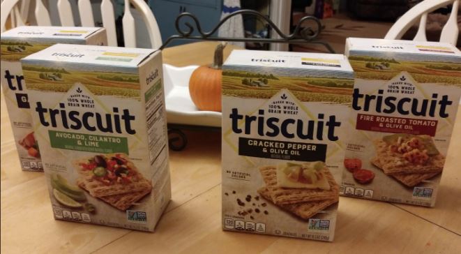 boxes of Triscuit crackers