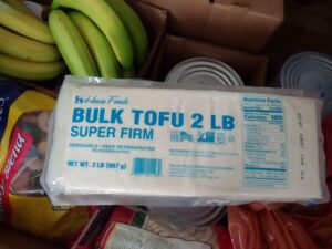 House brand tofu 2 lbs. bulk