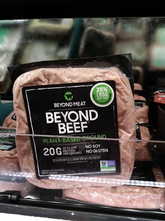 Beyond meat ground