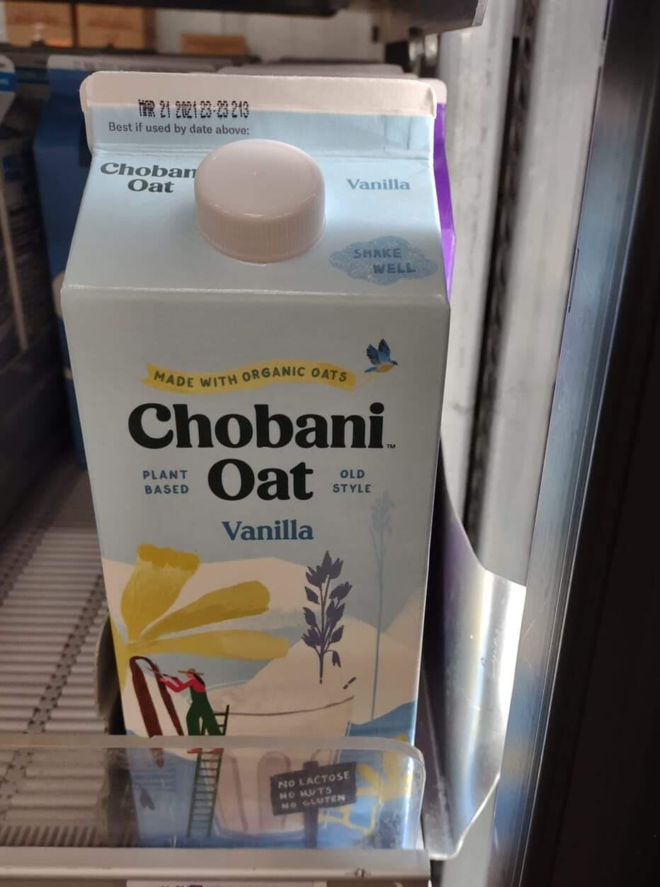 Chobani Vanilla Oatmilk