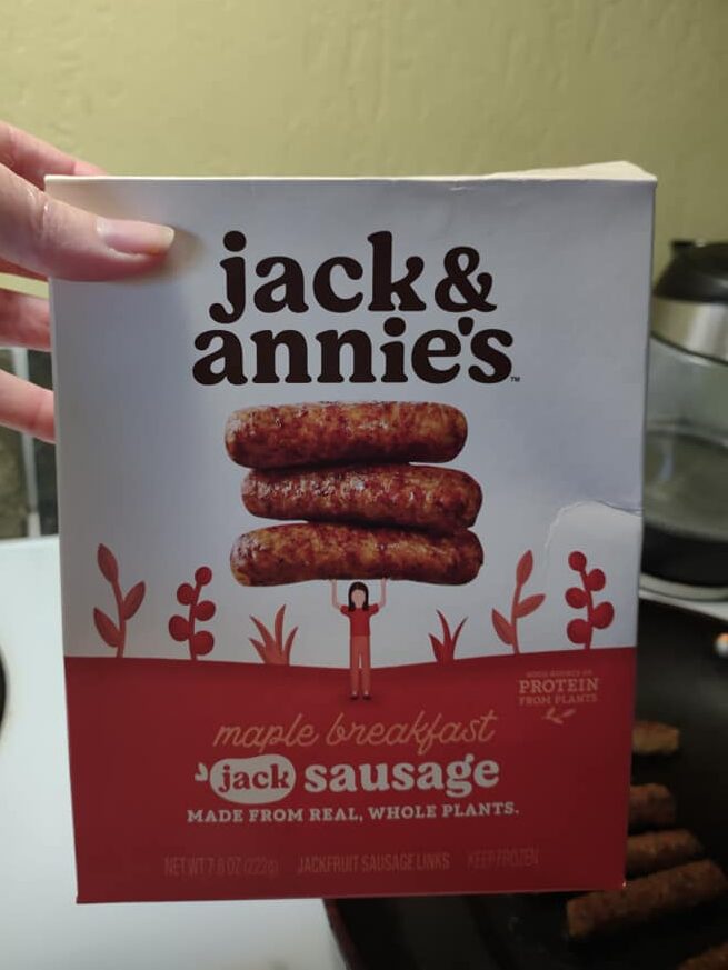 Jack and Annie's maple sausage