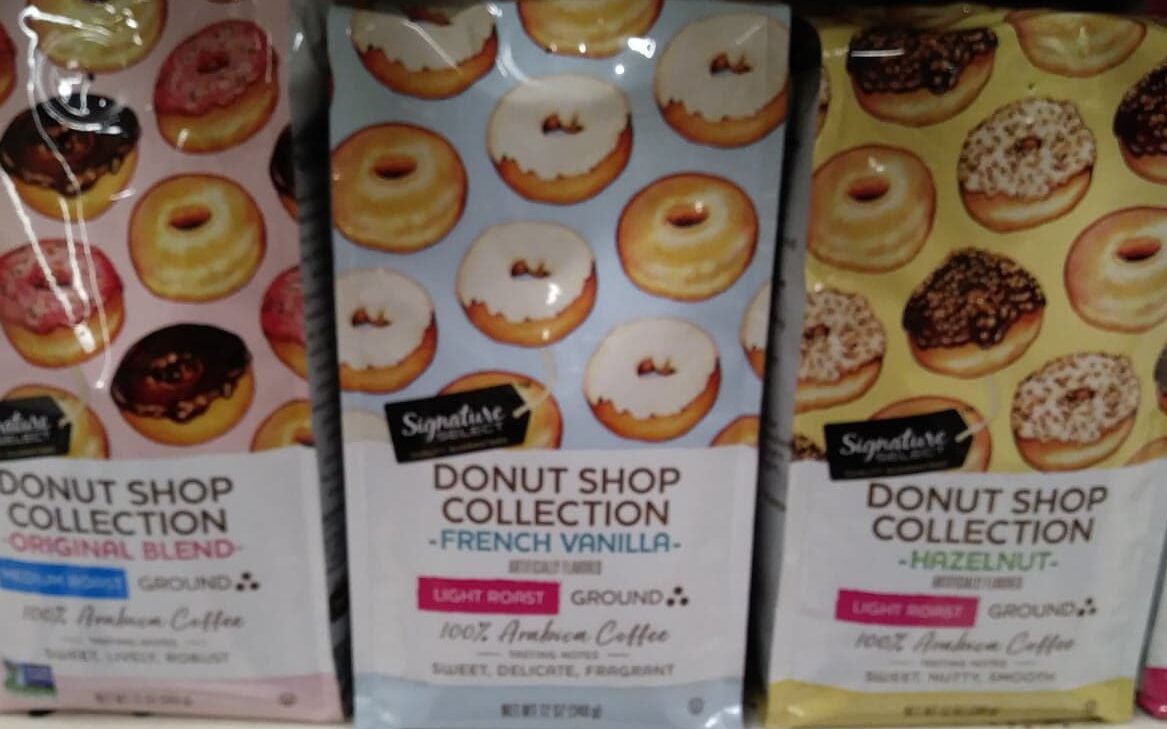 Signature Select donut shop coffee bags