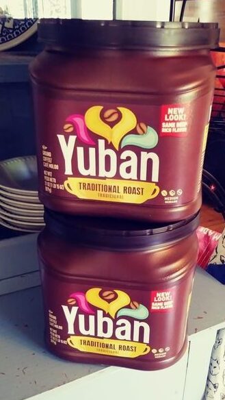 Yuban Coffee PlasticTubs