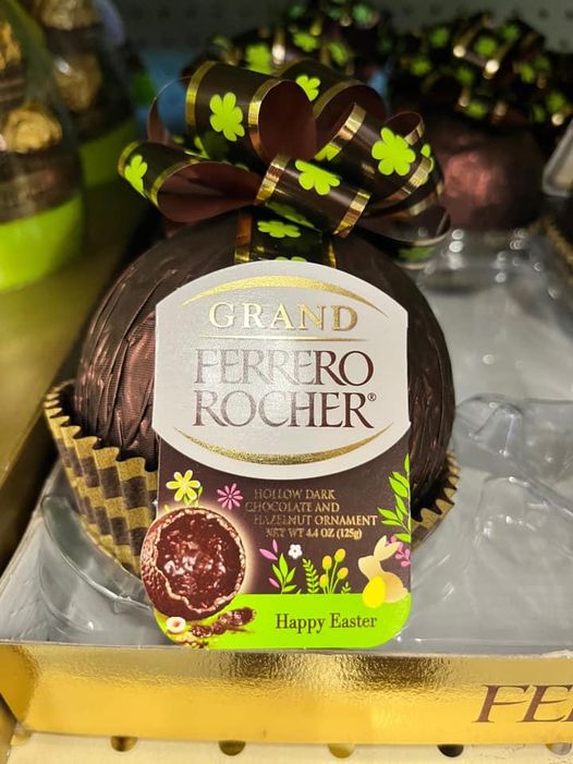 Fererro Rocher dark chocolate Easter Ball