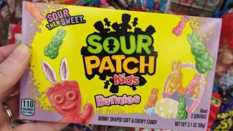 Easter Sour Patch bunny box