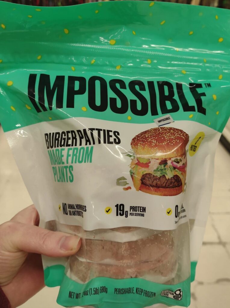 Impossible burger bags 6 count