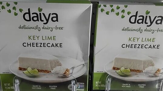 Daiya key lime cheesecake at Target
