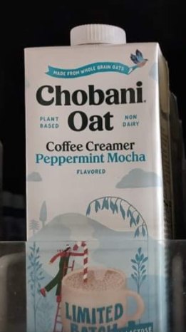 chobani oat peppermint creamer