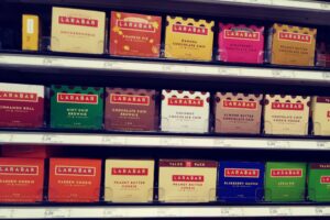 Larabars multi-pack boxes
