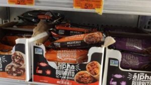 Alpha burritos at Safeway