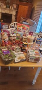 Grocery Outlet Trip on my table, full list in post
