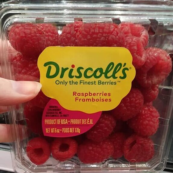Driscoll's raspberries 6 oz