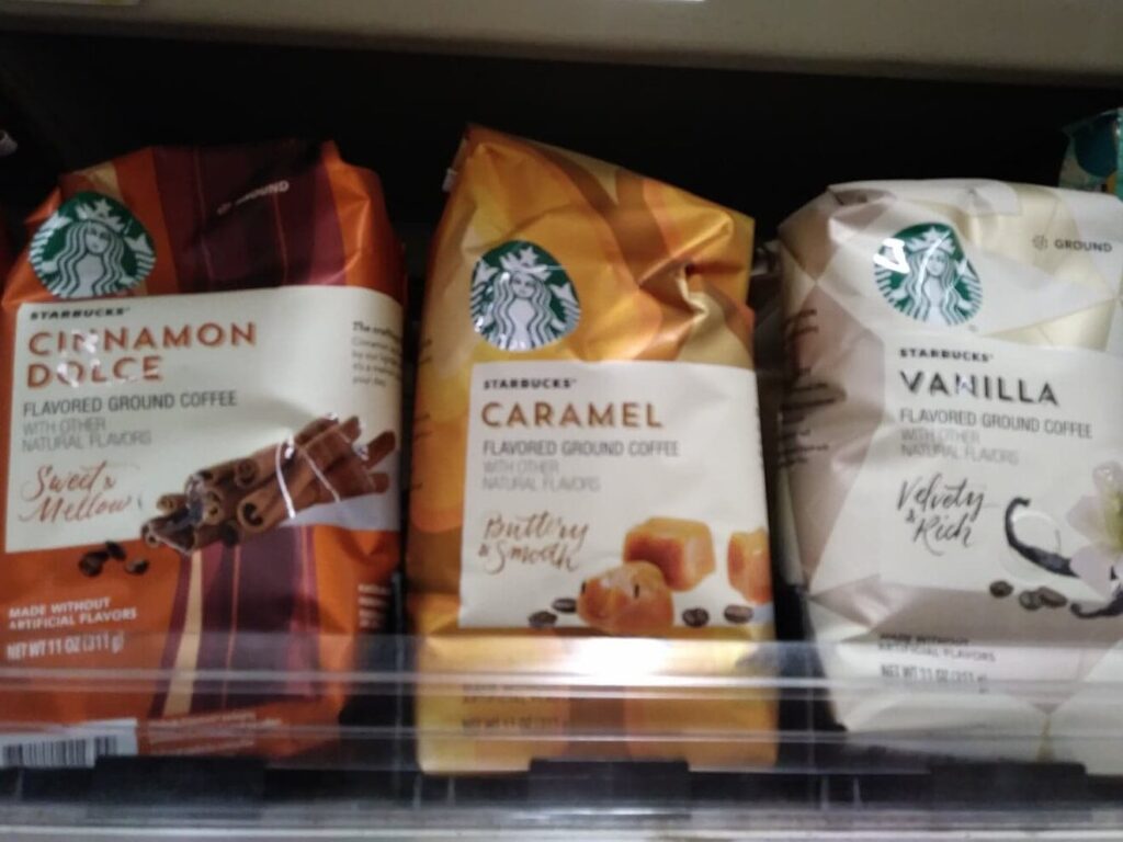 Starbucks coffee bags assorted