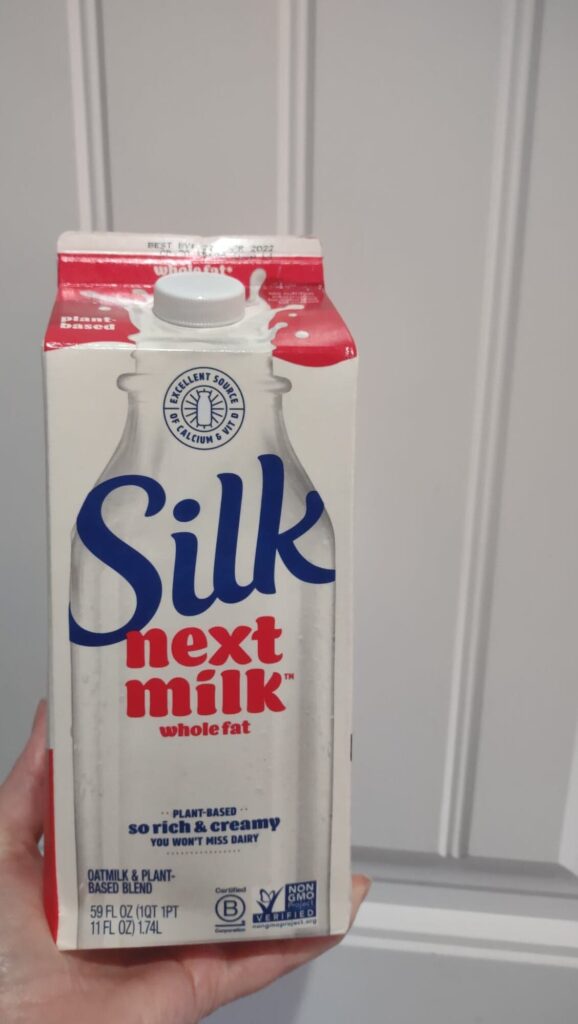 Silk Next Milk carton