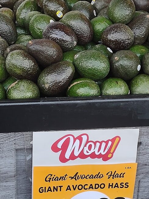 Avocados at Grocery Outlet