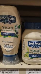 vegan Best Foods mayo Safeway