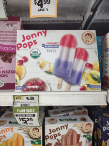 Jonny Pops Frozen Pops