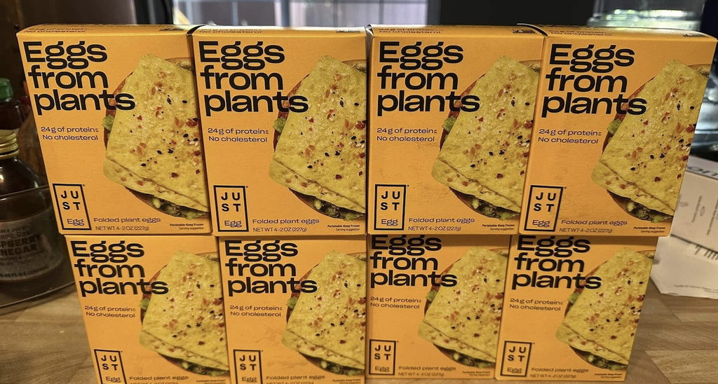 Eight Boxes of Eggs from Plants